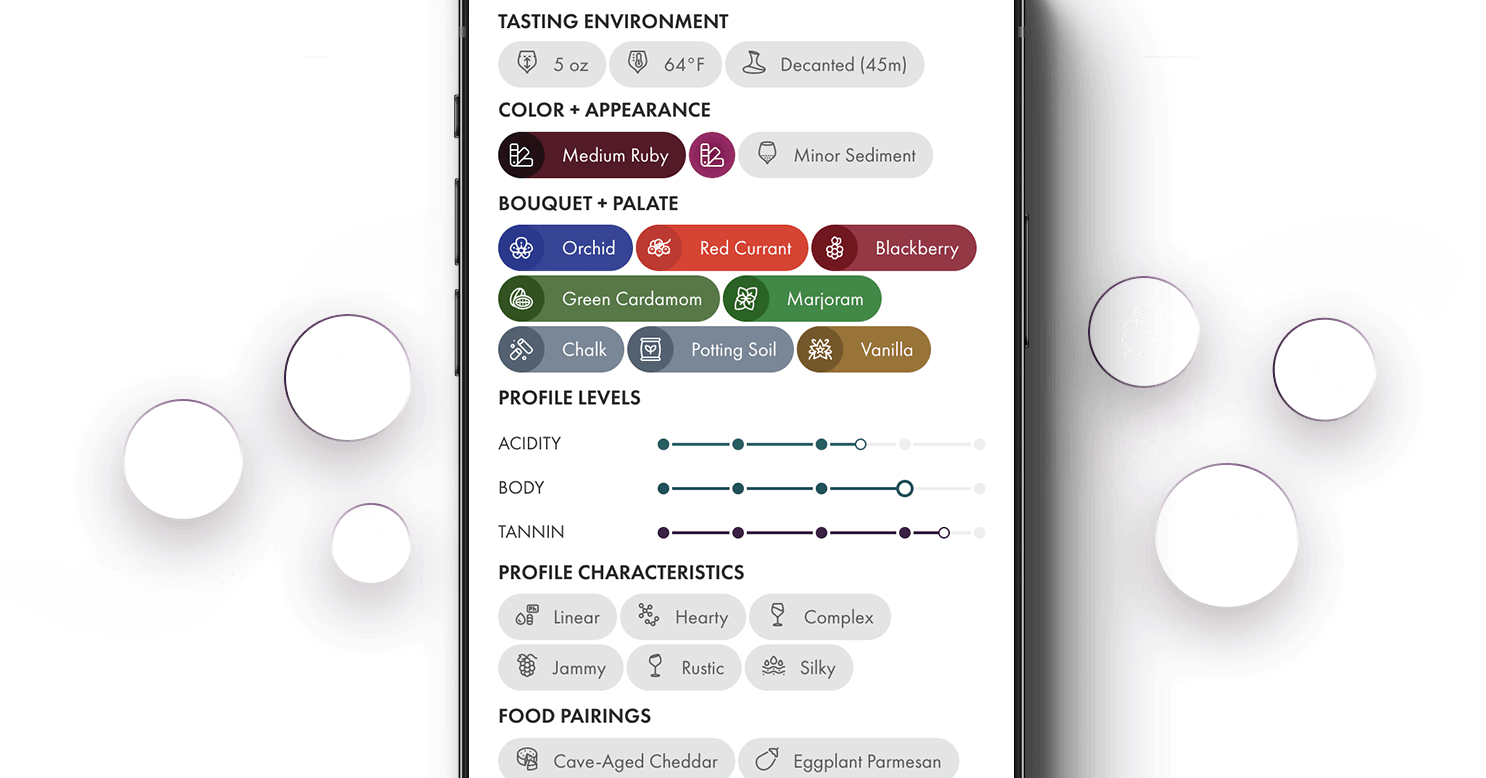 Tasting Note Example